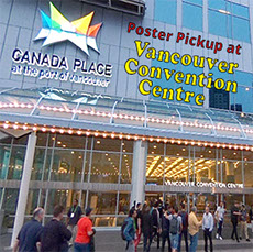 Vancouver Poster - Onsite Poster Printing at Downtown Vancouver Convention Centre